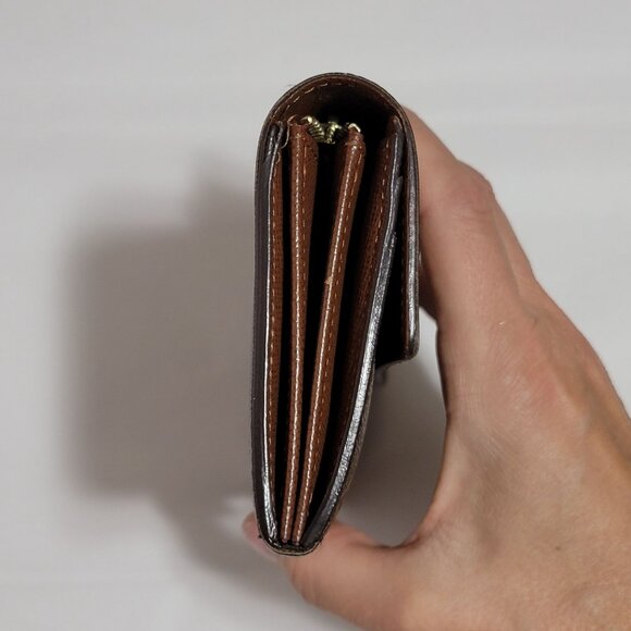 Louis Vuitton Sarah Long Wallet Monogram Portefeiulle Monogram Luxury Designer - Picture 5 of 15